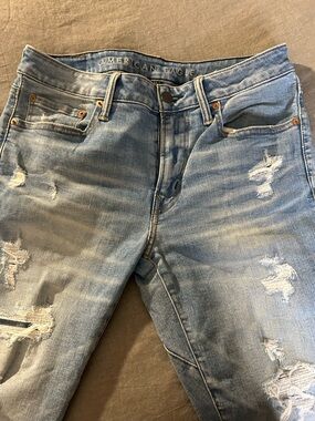 American Eagle Outfitters Dark Blue Denim Jeans